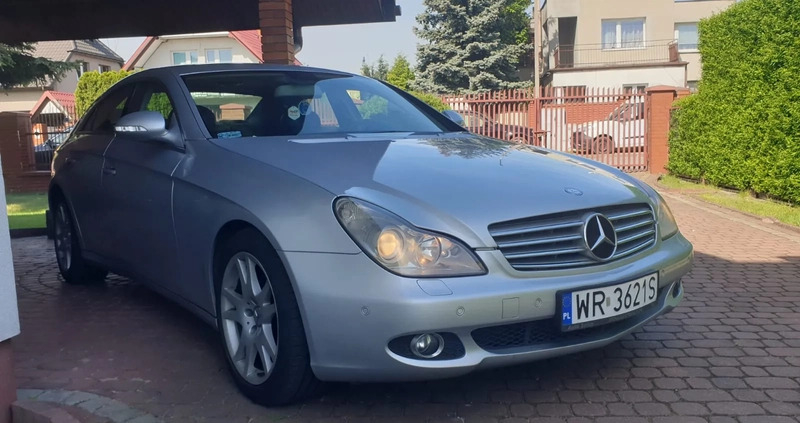 Mercedes-Benz CLS cena 42000 przebieg: 214000, rok produkcji 2007 z Radom małe 596